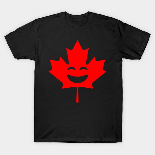 Hoorah for Canada Happy Canada T Shirt T-Shirt by Vector Deluxe